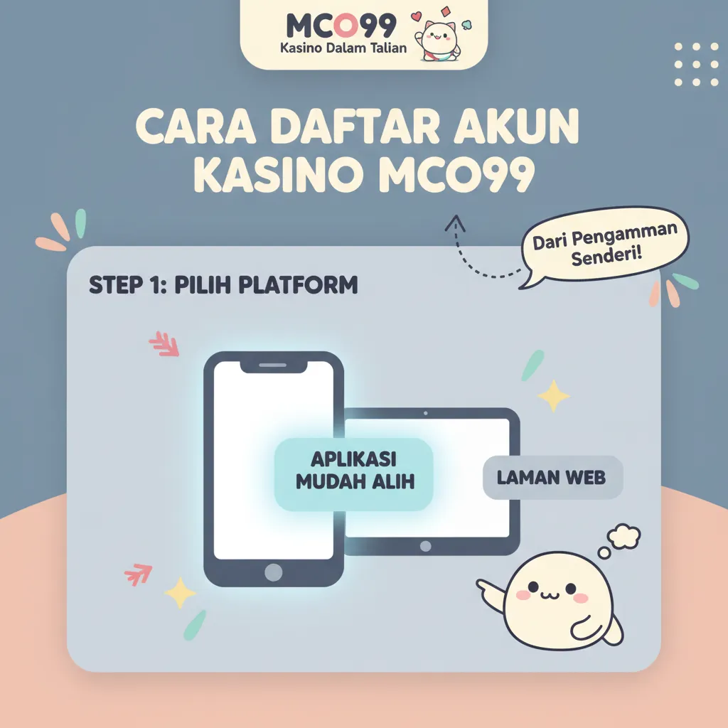 Cara Daftar Akaun Kasino MCO99