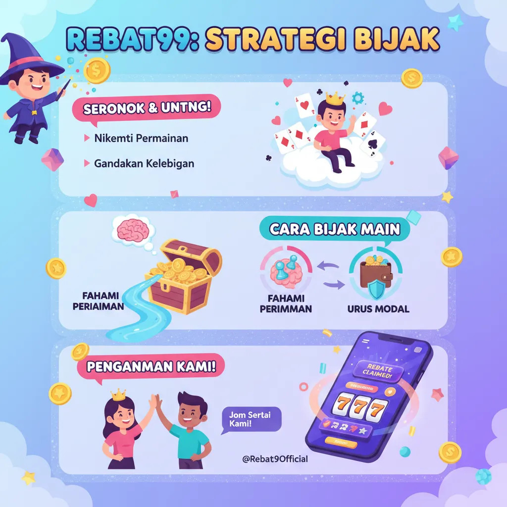 Strategi Rebat99 dan Kasino Dalam Talian