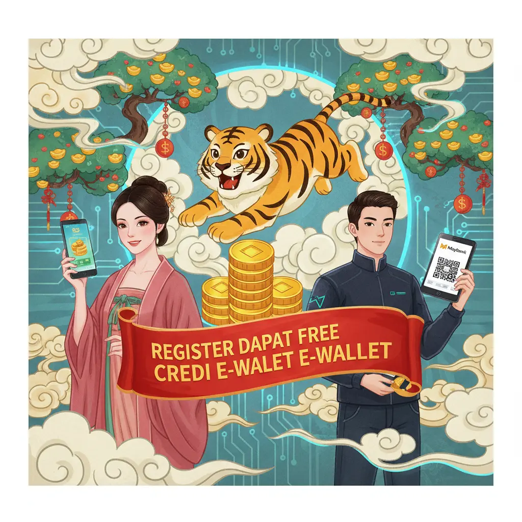 register dapat free credit e-wallet - Maybank